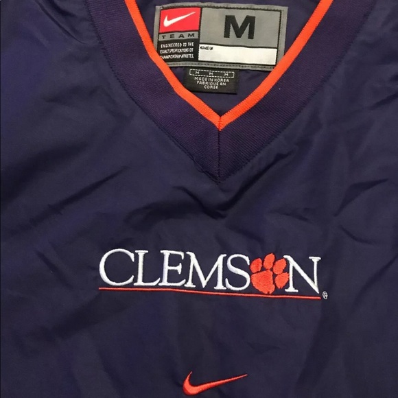 Nike Other - Nike Clemson Tigers medium jacket w/front pockets